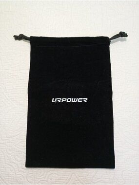 Urpower Black Velvet Drawstring Storage Bag